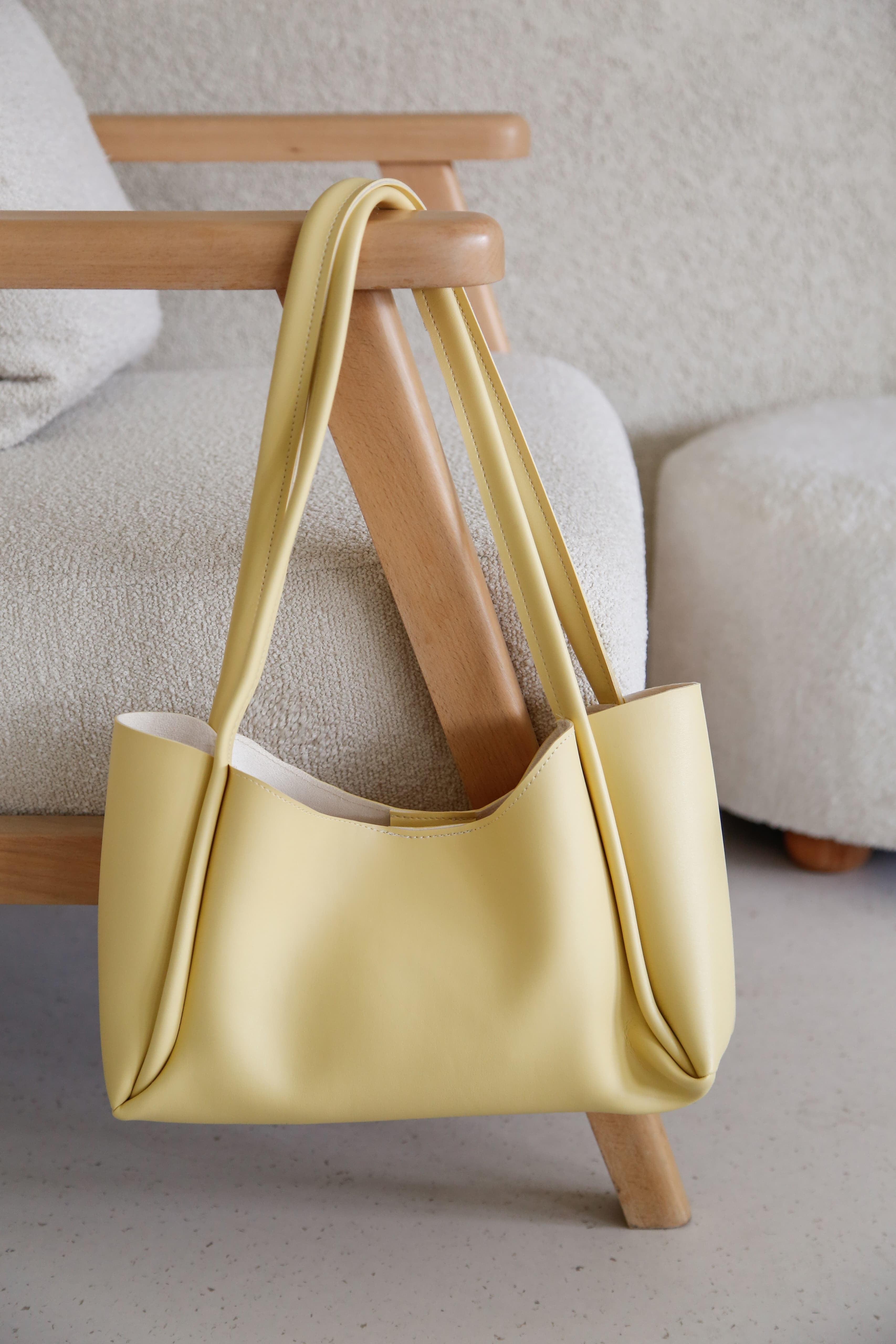 Limon Sarısı El ve Omuz Çantası Liva Daisy