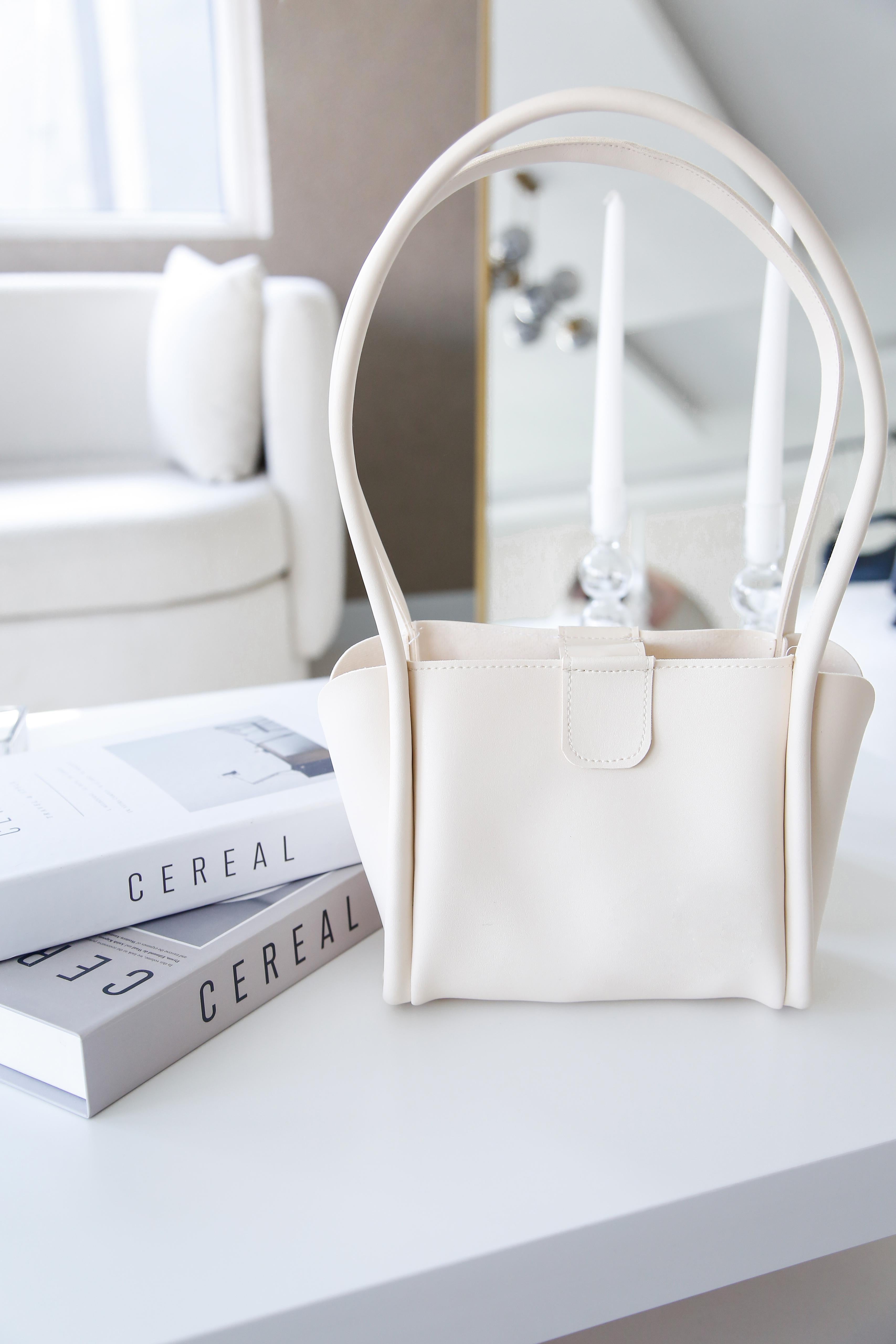 Krem Şık Cüzdanlı & Makyaj Çantalı Kadın Çıtçıtlı El ve Omuz Çantası Elyon Quartz